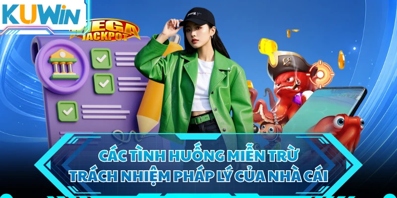Các tình huống miễn trừ trách nhiệm pháp lý của nhà cái