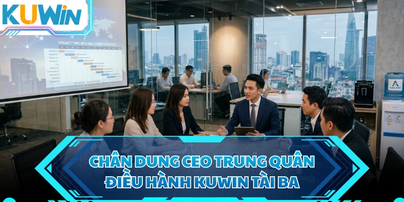 Chân dung CEO Trung Quân điều hành KUWIN tài ba