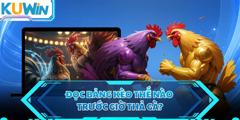 Đọc bảng kèo thế nào trước giờ thả gà?